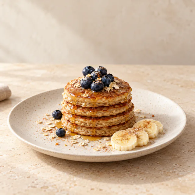 Banana Protein Pancakes