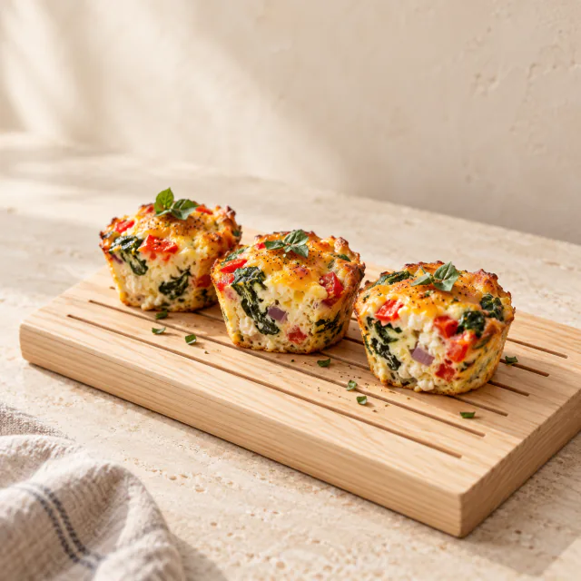 Cottage Cheese Egg Muffins