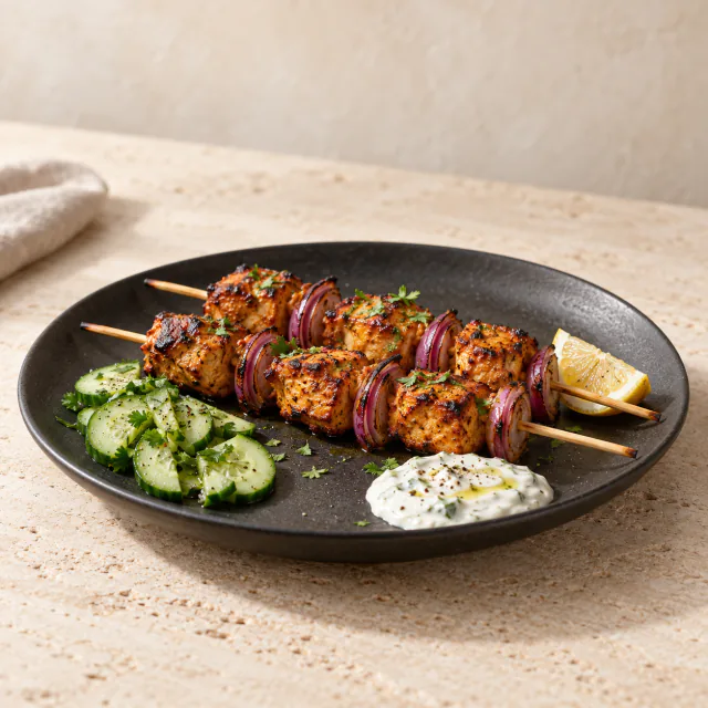Tandoori-style Chicken Skewers