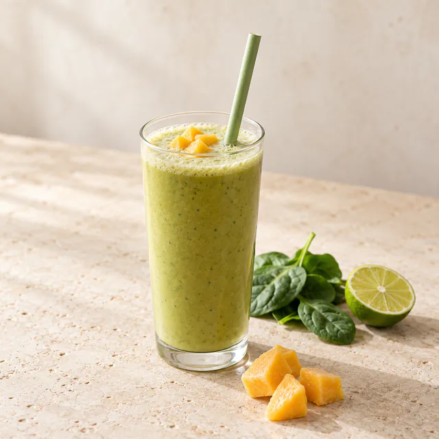 Mango Green Protein Shake