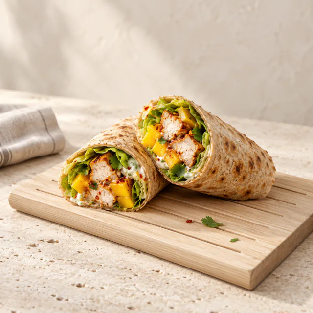 Mango Chilli Chicken Wrap