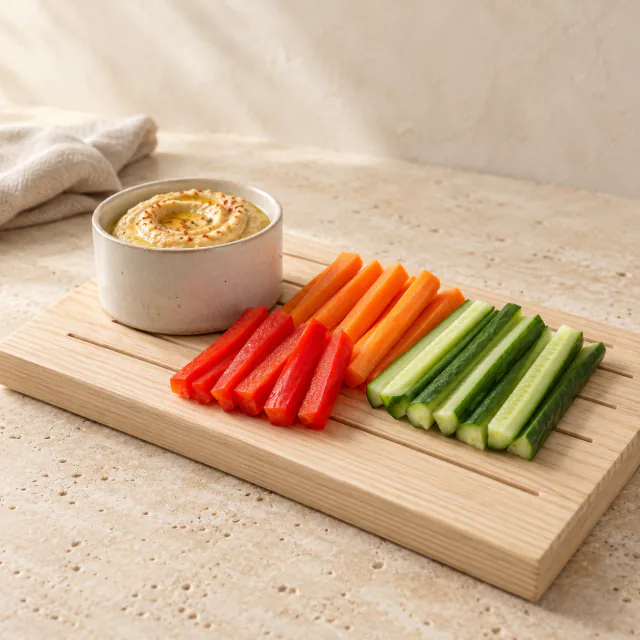 Hummus & Crunchy Veg Box